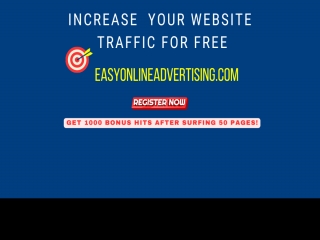 Easy Online Advertising