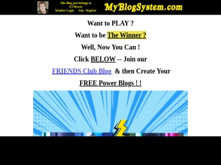 Win or Lose -- Join FREE-be a Winner !