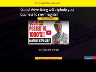 Global Advertising special offer