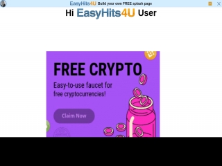 EasyHits Splash FaucetCrypto