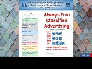 Post FREE Classifeds Daily