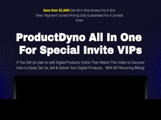 Product Dyno