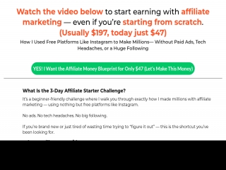 3 Step Affiliate Challenge 