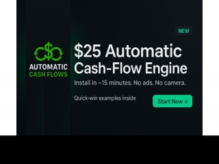 Automatic Cashflows