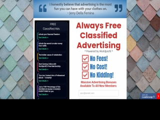 Post FREE Classifeds Daily