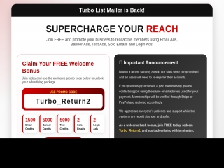 TurboListMailer