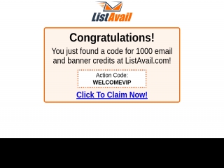 ListAvail
