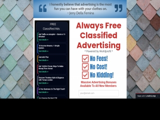 Post FREE Classifeds Daily