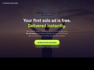 Unlimited Instant Traffic