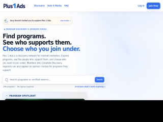 Plus 1 Ads