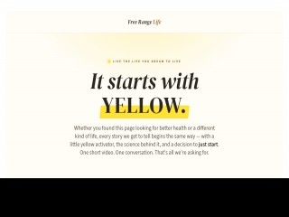 It Starts With Yellow